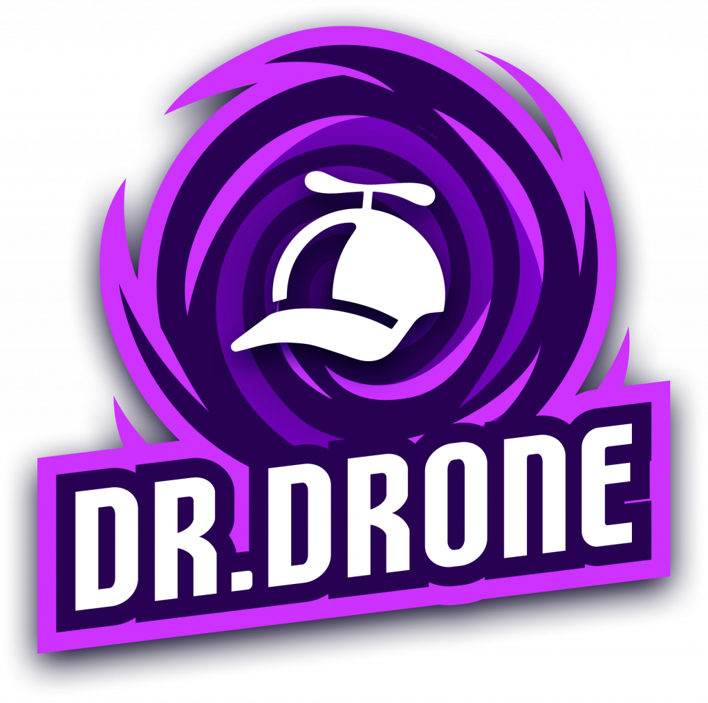 Logo Dr drone, du nettoyage par drone de façades